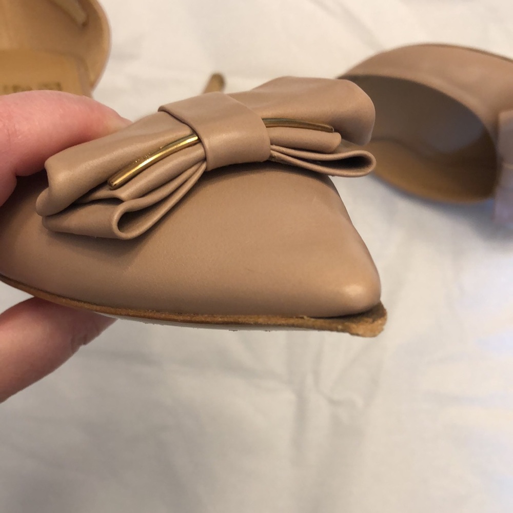 🎉Host Pick🎉 Salvatore Ferragamo Rietta d’Orsay Bow Pumps, Size 9. - Picture 13 of 16